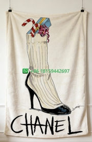 Chanel Throw Blankets